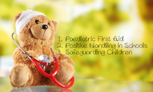 Paediatric first aid, positive handling & safeguarding children discounted course bundle